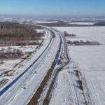 ~km 62+600 Nasyp, warstwy podbudowy