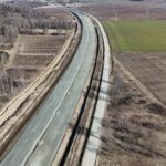 ~km 62+200 Warstwy konstrukcyjne drogi
