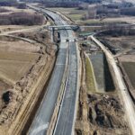 ~km 64+800 Warstwa podbudowy, Zbiornik retencyjny
