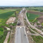 ~km 66+800 Obiekt PZM 1-11, warstwy konstrukcyjne drogi