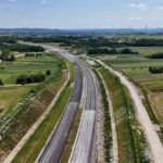 ~km 65+100 Warstwy podbudowy asfaltowej