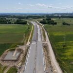 ~km 65+850 Warstwy konstrukcyjne drogi, ściek liniowy, zbiornik retencyjny