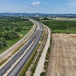 ~km 61+800 Warstwy bitumiczne drogi