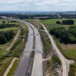 ~km 65+500 Warstwy konstrukcyjne drogi, podbudowa bitumiczna, podbudowa z kruszywa