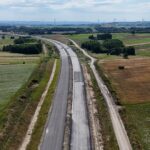 ~km 65+700 Warstwy konstrukcyjne drogi, podbudowa bitumiczna