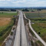 ~km 66+200 Warstwy konstrukcyjne drogi, podbudowa zasadnicza z kruszywa