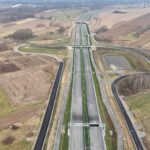 ~km 60+000 Obiekt WD-1-15, Zbiornik retencyjny, Warstwy bitumiczne S19, drogi utrzymaniowe i zbiorcze