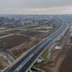 ~km 68+200 Koniec budowanego odcinka przez Aldesa