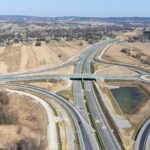 ~km 58+600 Węzeł Krosno, zbiornik retencyjny